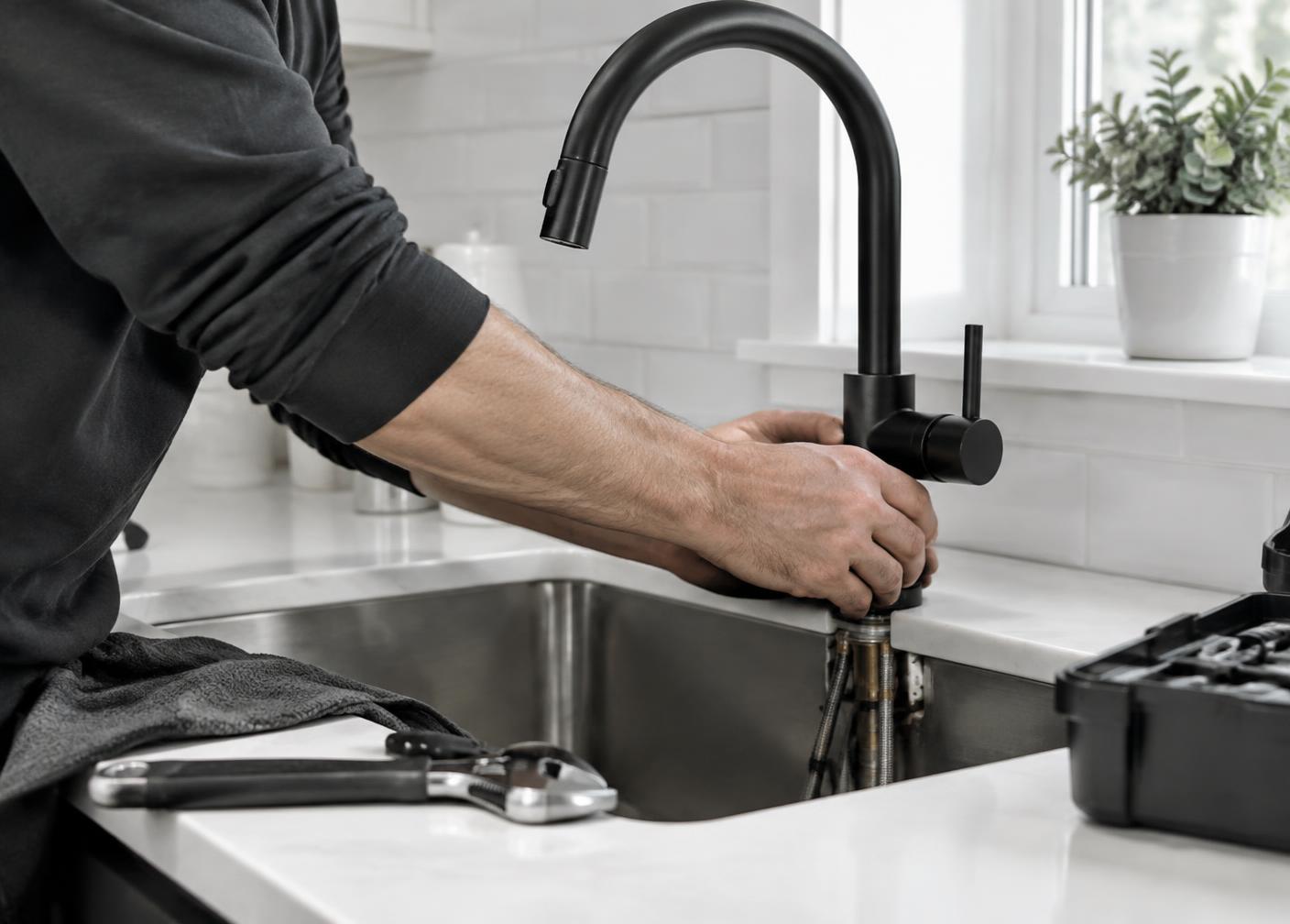 Kitchen fixture work